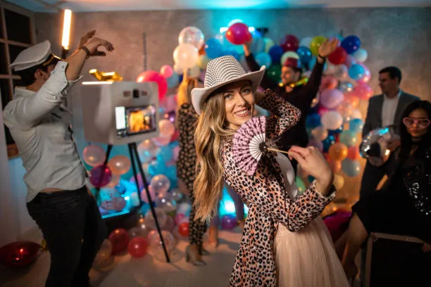 Best 360 video booth for a Dubai event — Party Booth UAE